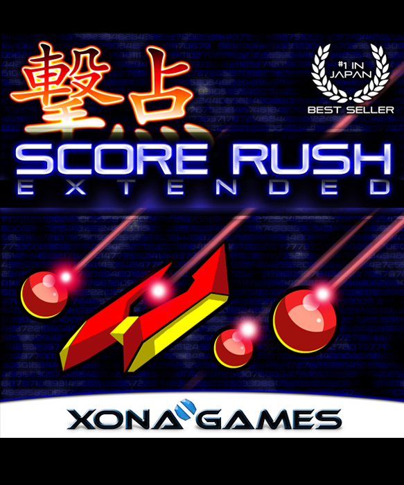 SCORE RUSH EXTENDED 撃点 is a 4 player overhead scrolling 2D shmup on PS4. It is the world's first widescreen bullet-hell shmup, with multidirectional dual-stick controls.